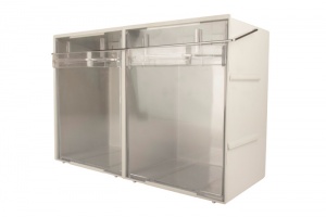 Rhino Tilt Bin Van Storage with Retaining Bar - RTB4BAR